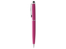 Шариковая ручка-стилус ''Maud '' в футляре, розовый, черные чернила