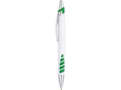 Ручка шариковая «Верона» белая/зеленая