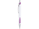 Ручка шариковая «Верона» белая/фиолетовая