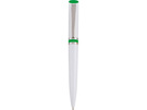 Ручка шариковая «Гранд» белая/зеленая