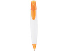 Ручка шариковая «Флагман» белая/оранжевая