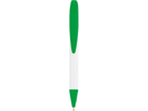 Ручка шариковая «Позитив» белая/зеленая
