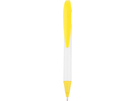 Ручка шариковая «Позитив» белая/желтая