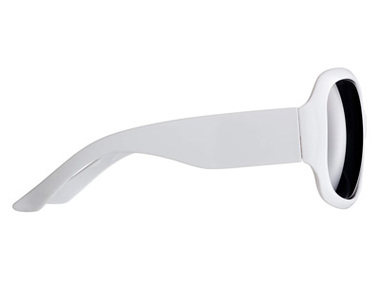 Солнцезащитные очки в чехле, УФ 400, белый