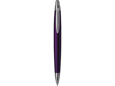 Ручка шариковая Inoxcrom Zeppelin в футляре фиолетовая