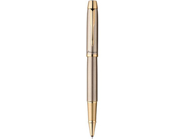 Ручка роллер Parker модель IM Metal  золотистая