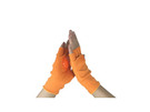 Перчатки для болельщиков, оранжевый