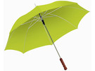 Зонт-трость полуавтоматический, зеленое яблоко