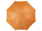 Зонт-трость полуавтоматический, оранжевый