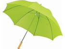 Зонт-трость механический, зеленое яблоко