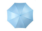 Зонт-трость механический, голубой