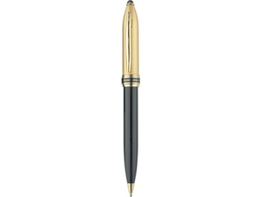 Ручка шариковая «Неаполь» черная/золотистая