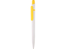 Ручка шариковая «Этюд» белая/желтая