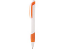 Ручка шариковая «Соната» белая/оранжевая