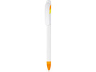 Ручка шариковая «Трио» белая/оранжевая/желтая