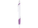 Ручка шариковая «Каскад» белая/фиолетовая