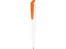 Ручка шариковая Senator модель Dart Basic белая-оранжевая