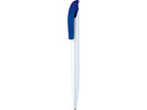 Ручка шариковая Senator модель Challenger Basic белая-синяя