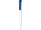 Ручка шариковая Senator модель Super-Hit Basic белая-синяя