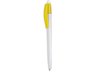 Ручка шариковая Celebrity «Пиаф» белая/желтая