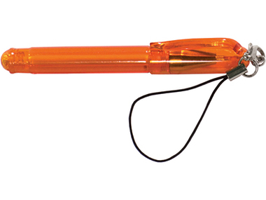 Ручка-подвеска на мобильный телефон оранжевая