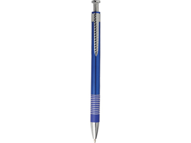 Ручка шариковая с кнопкой «винт» синяя