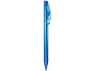Ручка шариковая Prodir модель DS3 TOO голубой глянцевый металлик