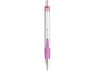 Ручка шариковая «Конус» серебристая/фиолетовая