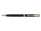 Ручка шариковая тонкая Parker модель Sonnet Matte Black GT в футляре