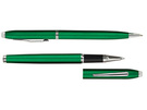 Набор Celebrity «Экзюпери»: ручка шариковая, ручка роллер в футляре зеленый