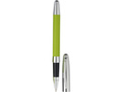 Набор «Рейн»: ручка шариковая, ручка роллер в футляре светло-зеленый