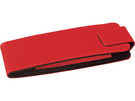 Набор «Эльба»: ручка шариковая, механический карандаш в футляре красный