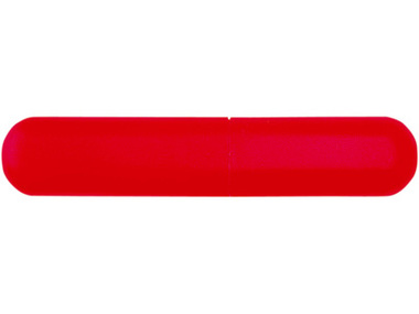 Набор «Танго»: ручка шариковая, карандаш в футляре красный