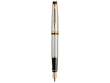 Ручка перьевая Waterman модель Expert 3 серебристая