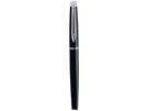 Ручка перьевая Waterman модель Hemisphere черная с серебром в футляре