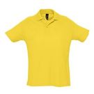 Рубашка поло мужская SUMMER 170 желтая, размер S–XXL