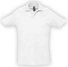 Рубашка поло мужская SPRING 210 белая, размер S–XXL