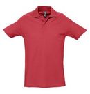 Рубашка поло мужская SPRING 210 красная, размер S–XXL