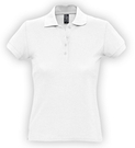 Рубашка поло женская PASSION 170 белая, размер S–XXL