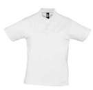 Рубашка поло мужская Prescott men 170 белая, размер S–XXL