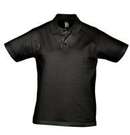 Рубашка поло мужская Prescott men 170 черная, размер S–XXL