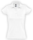 Рубашка поло женская Prescott women 170 белая, размер S–XXL