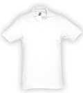 Рубашка поло мужская SPIRIT 240 белая, размер S-XXL