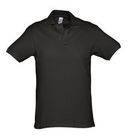 Рубашка поло мужская SPIRIT 240 черная, размер S-XXL