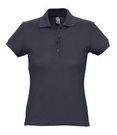 Рубашка поло женская PASSION 170 темно-синяя (navy), размер S–L
