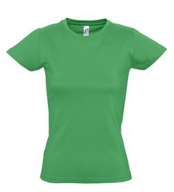 Футболка женская Imperial women 190 ярко-зеленая, размер S–L