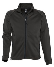 Куртка флисовая мужская New look men 250 черная, размер S–XXL