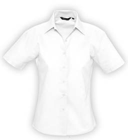 Рубашка женская с коротким рукавом ELITE белая, размер XS–XL