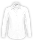 Рубашка женская с длинным рукавом EMBASSY белая, размер XS–L