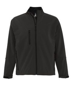 Куртка мужская на молнии RELAX 340 черная, размер S–XXL